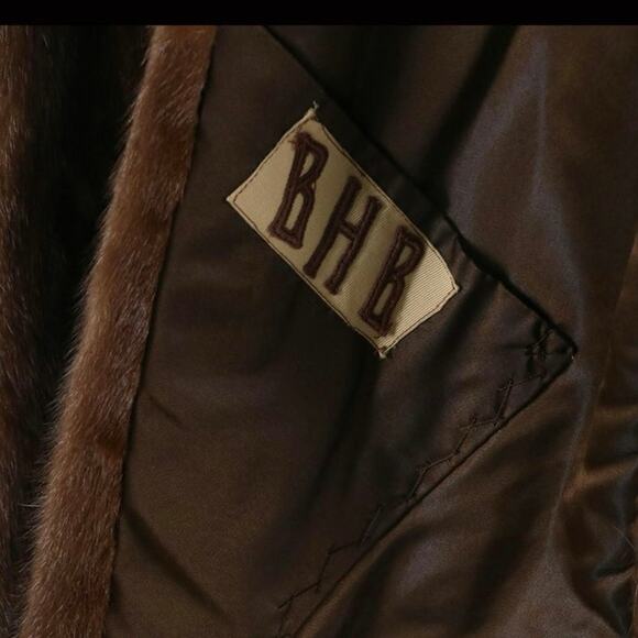 Vintage Chocolate Brown Mink Fur Stole - Picture 7 of 7